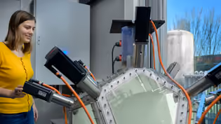 A student is conducting research in the field of physics of fluids