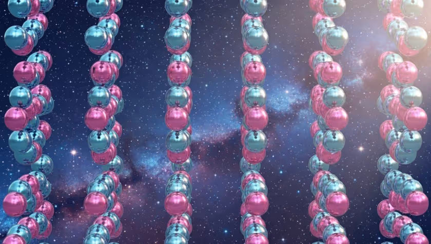 Order or chaos in a material: a matter of perspective