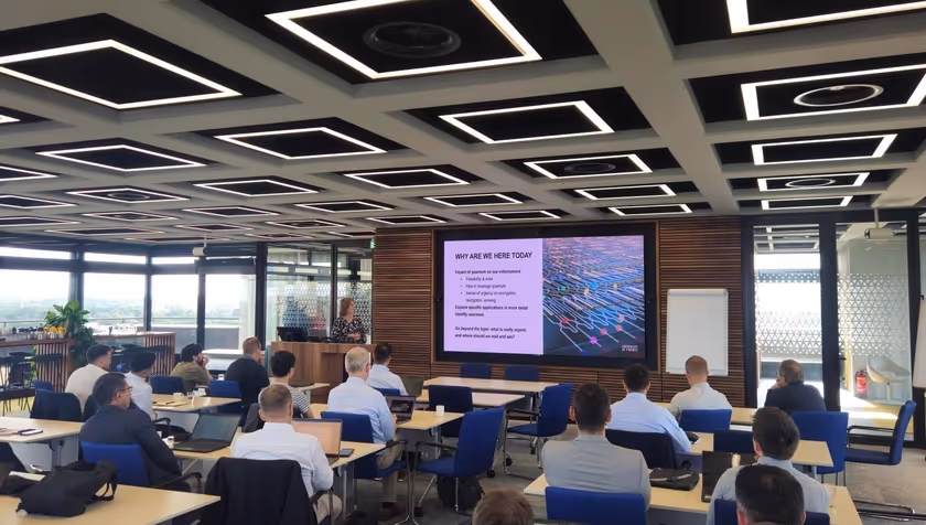 Quantum and security the focus of Europol visit to the University of Twente