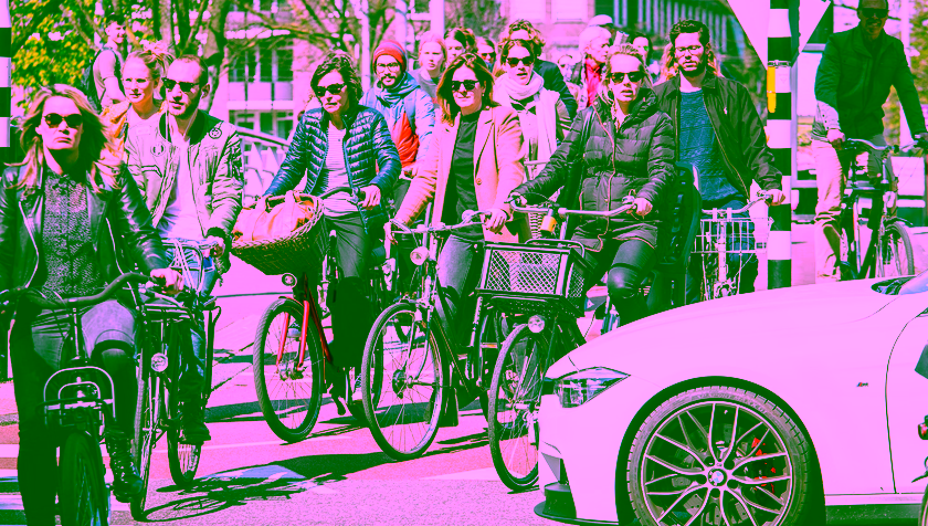 Toename fietsongevallen en ongevalsrisico's van fietsers in grote steden