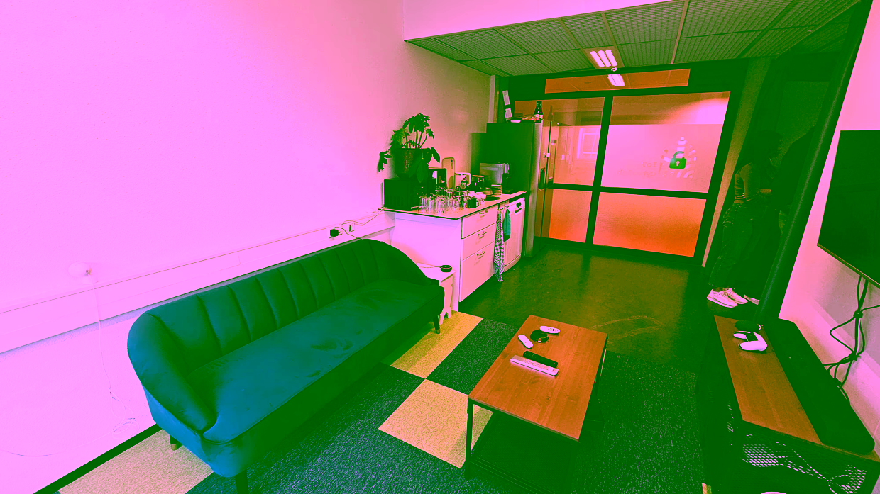 Simulated studio apartment with 42 IoT devices