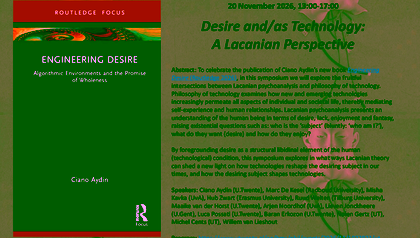 UT Philosophy Lacan Symposium 20 November 2026
