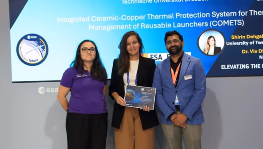 €0.5 million award fuels breakthrough in thermal protection technology for spacecraft