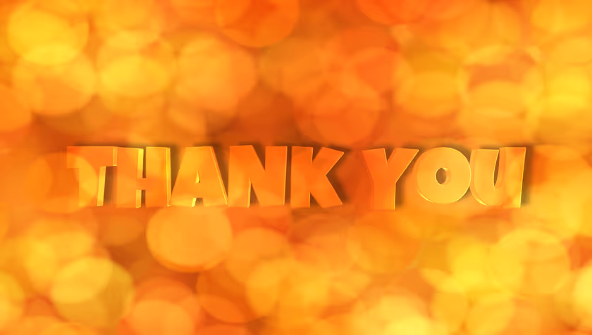 Thanks for taking part in the NSE!