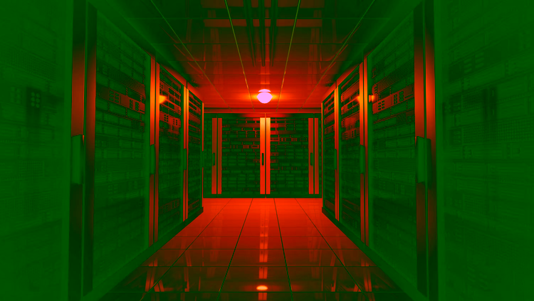 System failure at data center