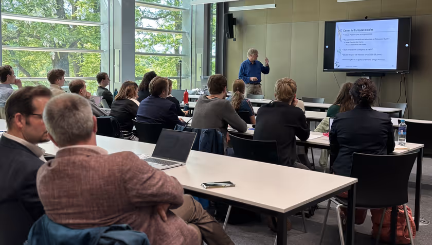 Inspiring visit of PhD solars of the Konrad Adenauer Stiftung