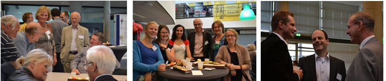 Foto's TW-ers tijdens 45 jaar TW verjaardagsfeest