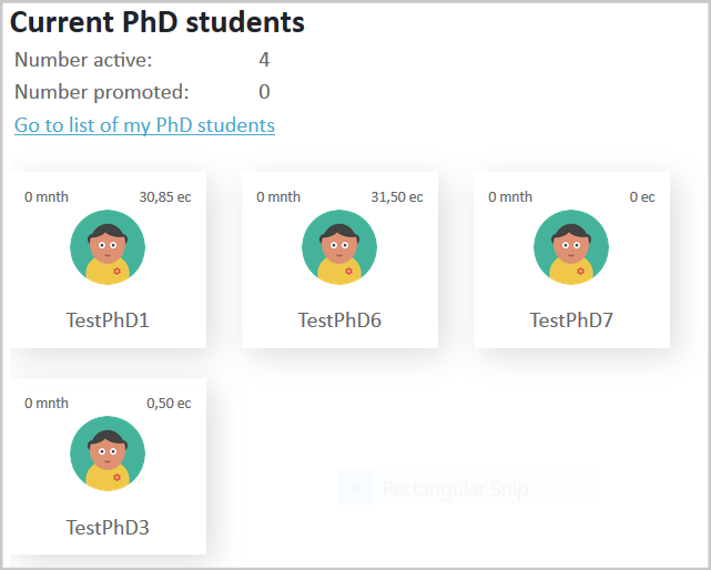 Screenshot of Hora Finita dashboard