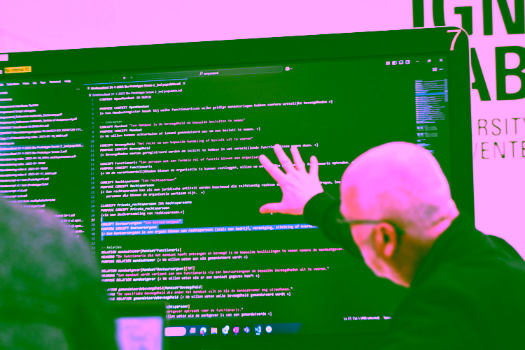 Digital architect working