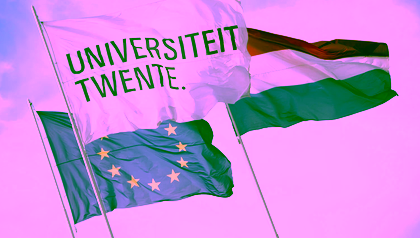 Vlaggen Universiteit Twente