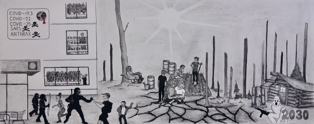 Set 4: Anticipating the perfect moral storm (pandemics, climate change) in 2030 (collective moral dilemma)