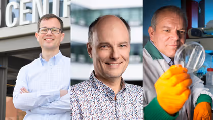 Koffijberg, Huskens and Passier in a collage