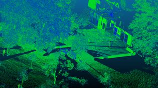 Point cloud of the Campus