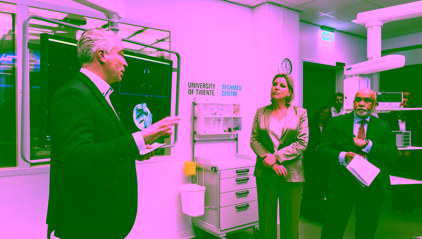 Minister Rianne Letschert (OCW) bezoekt Twente: opleiding en wetenschap als motor voor het ziekenhuis van de toekomst