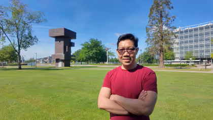 ITC PhD student Andhika researched the Javan Leopard