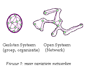 Illustratie meer variatie in netwerken