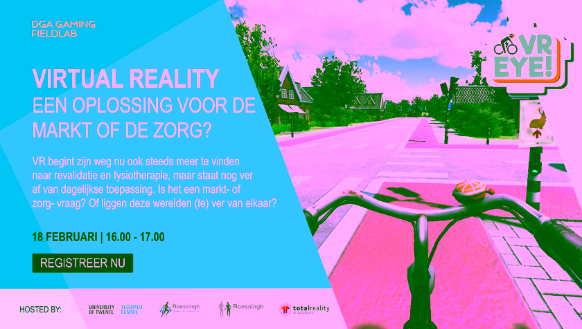 Upcoming event: Virtual Reality - A solution for the market or healthcare?