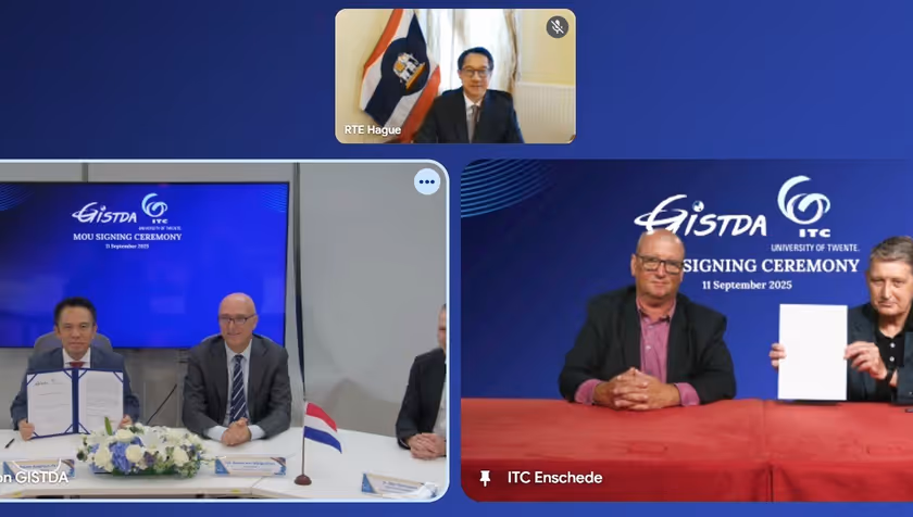 ITC and GISTDA sign new Memorandum of Understanding