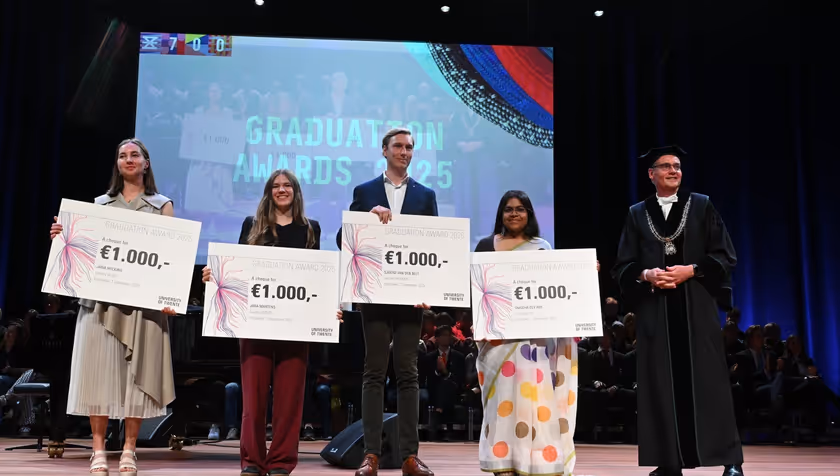 Graduation Awards awarded during Opening Academic Year