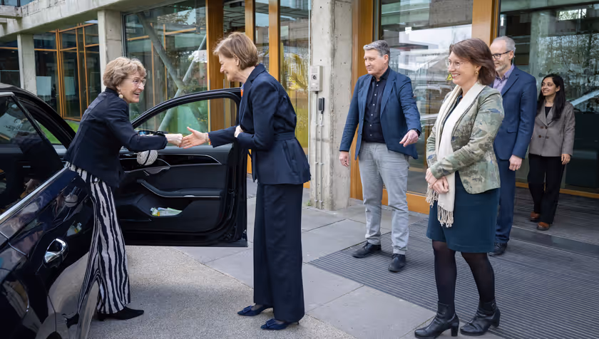 Prinses Margriet bezocht UT voor update over leerstoel Data for Disaster Resilience