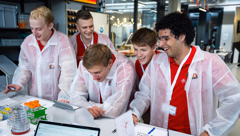Biosensing Team Twente start als negende studententeam van de Universiteit Twente