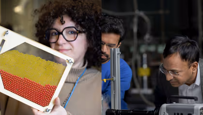 collage of dyke and cryogenic research at the University of Twente