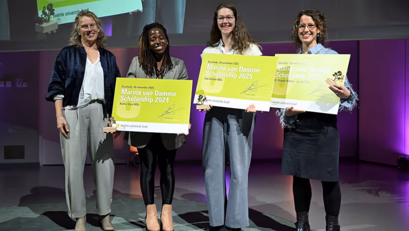 Van Damme scholarship for Lisa Deijlen and Wietske Woliner