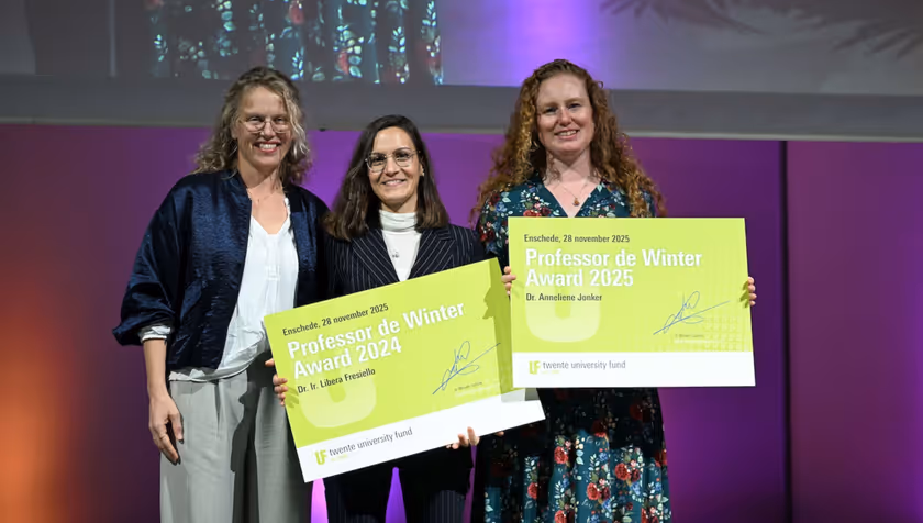 De Professor de Winterprijs 2025 is voor Anneliene Jonker