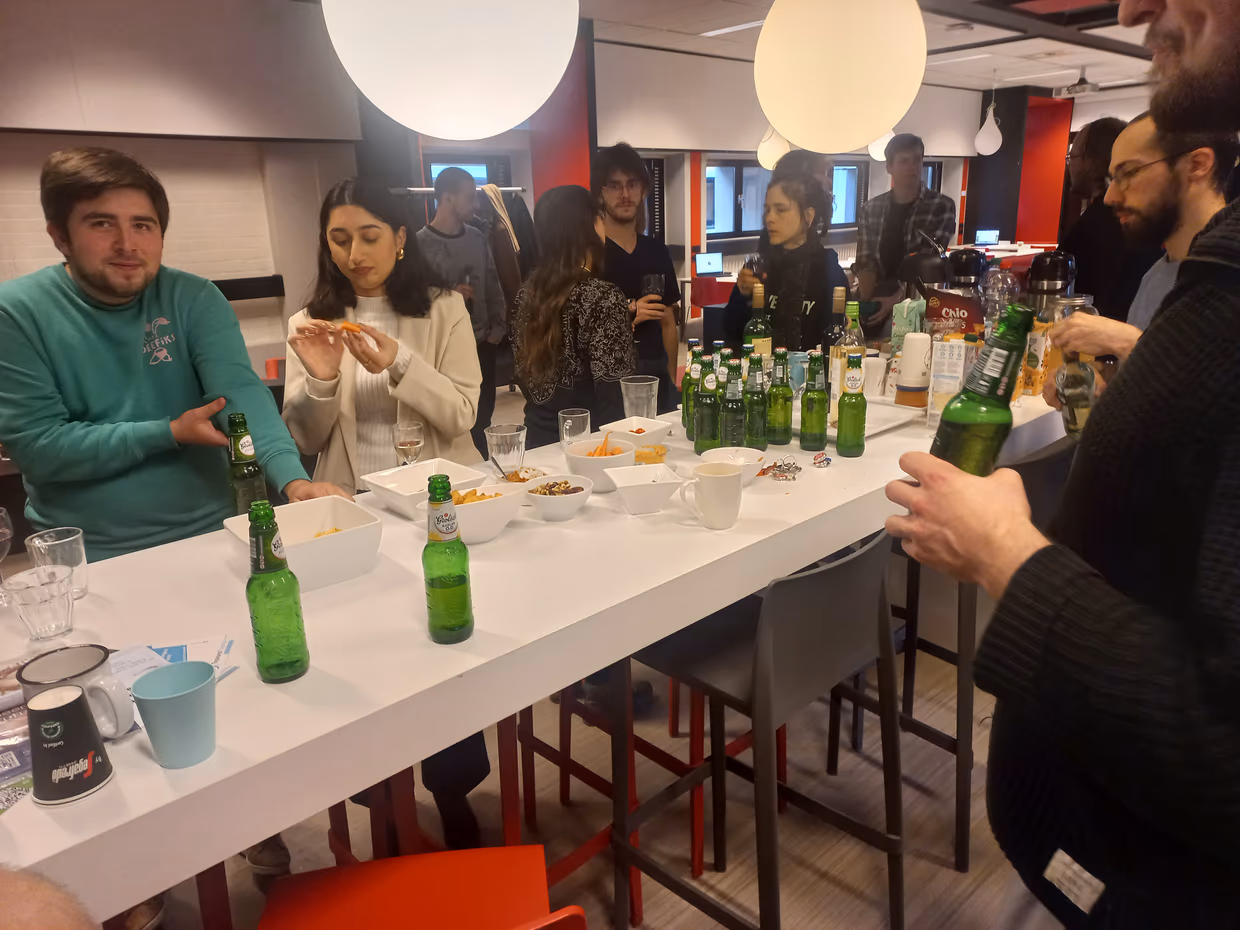 PSTS alumni coach students during the career event 2024