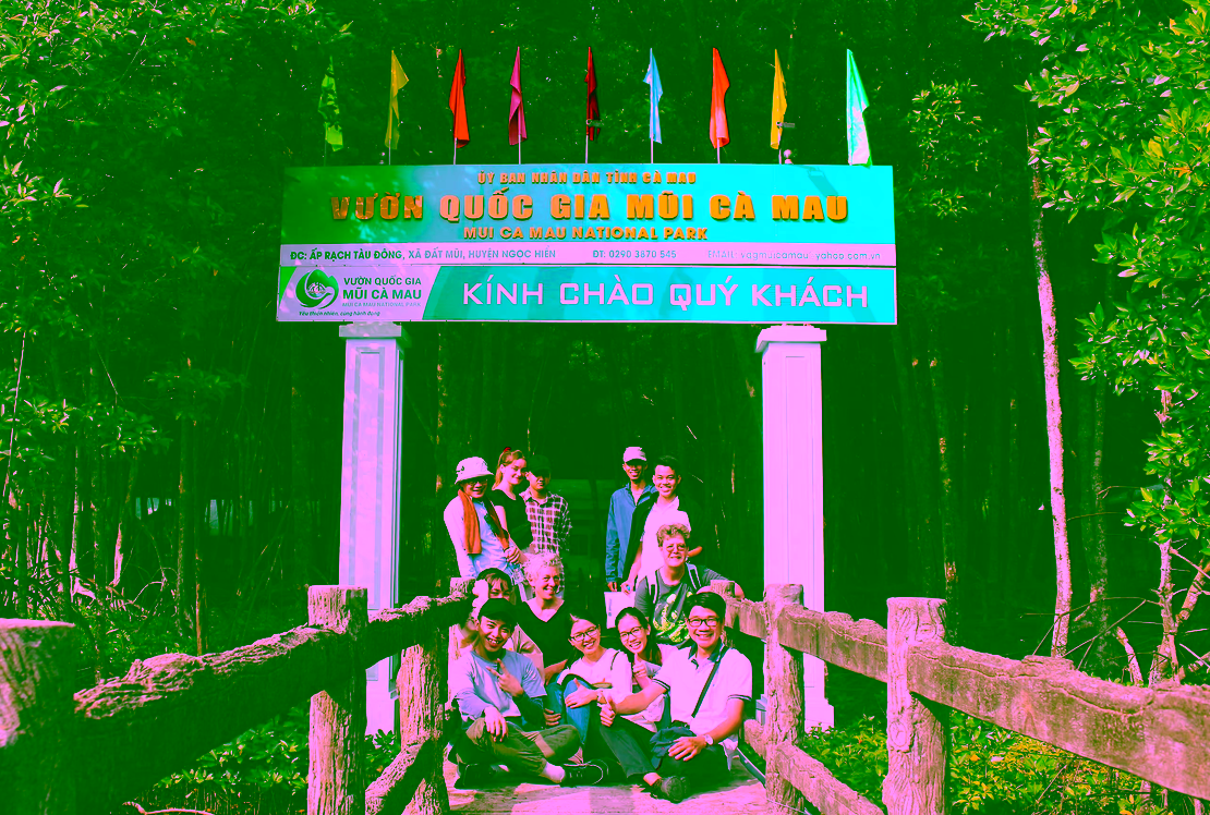 ITC mangrove restoration training in Vietnam