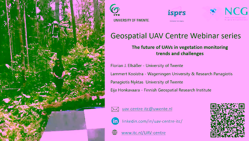 Geospatial UAV Centre Webinar series